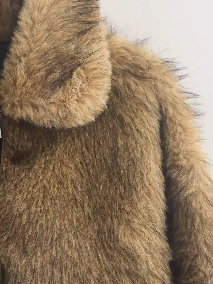 Faux Fur Jacke