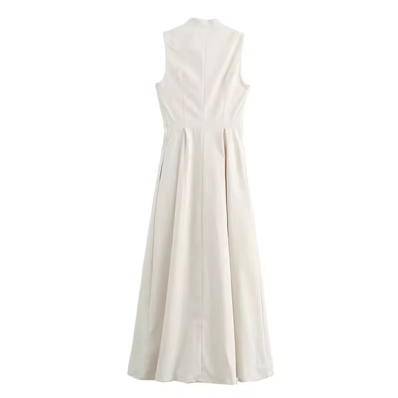 Midikleid mit Reißverschluss