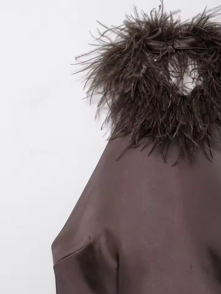 Luxury Halterneck-Kleid