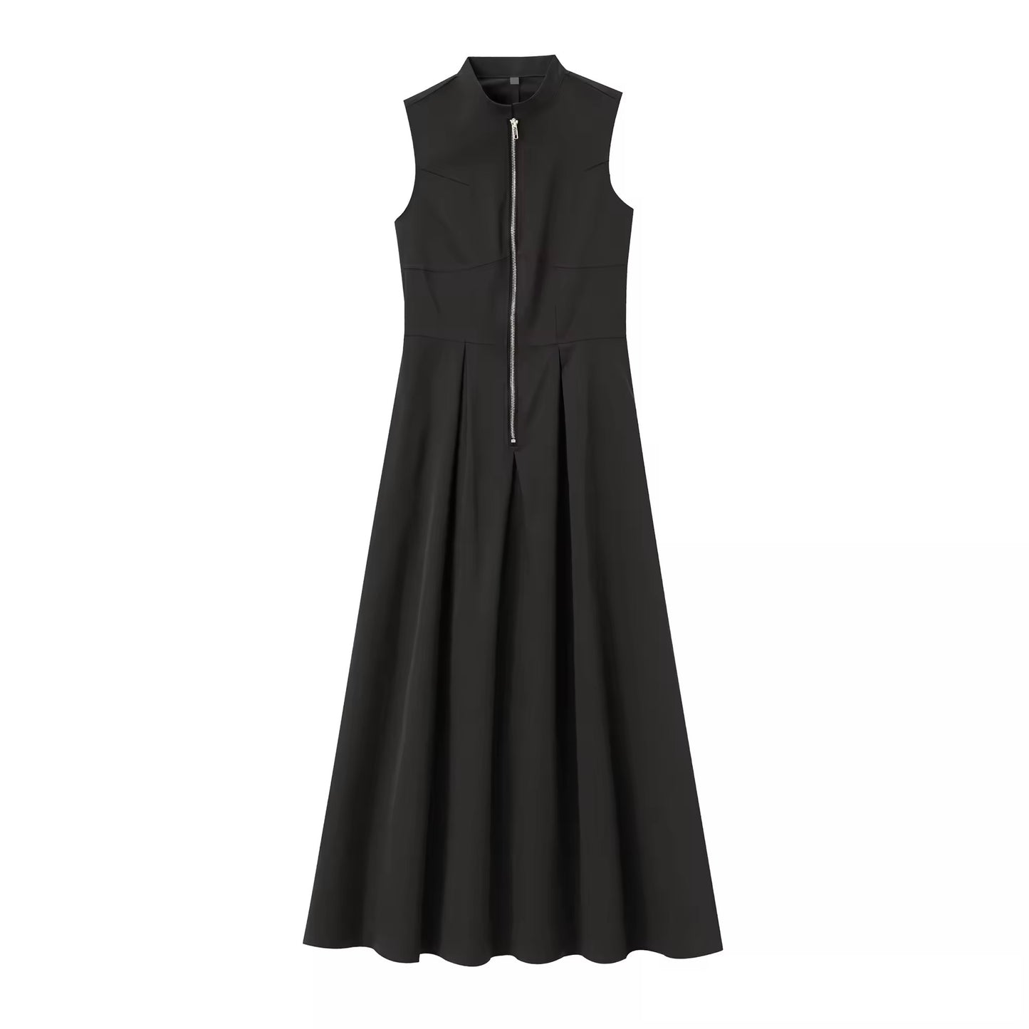 Midikleid mit Reißverschluss