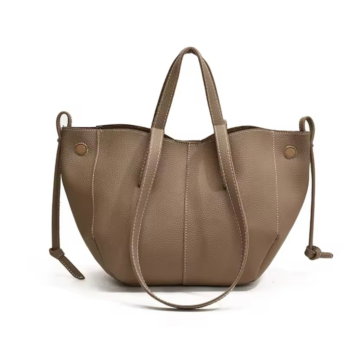 Luxuriöse Shopper-Tasche aus Kunstleder