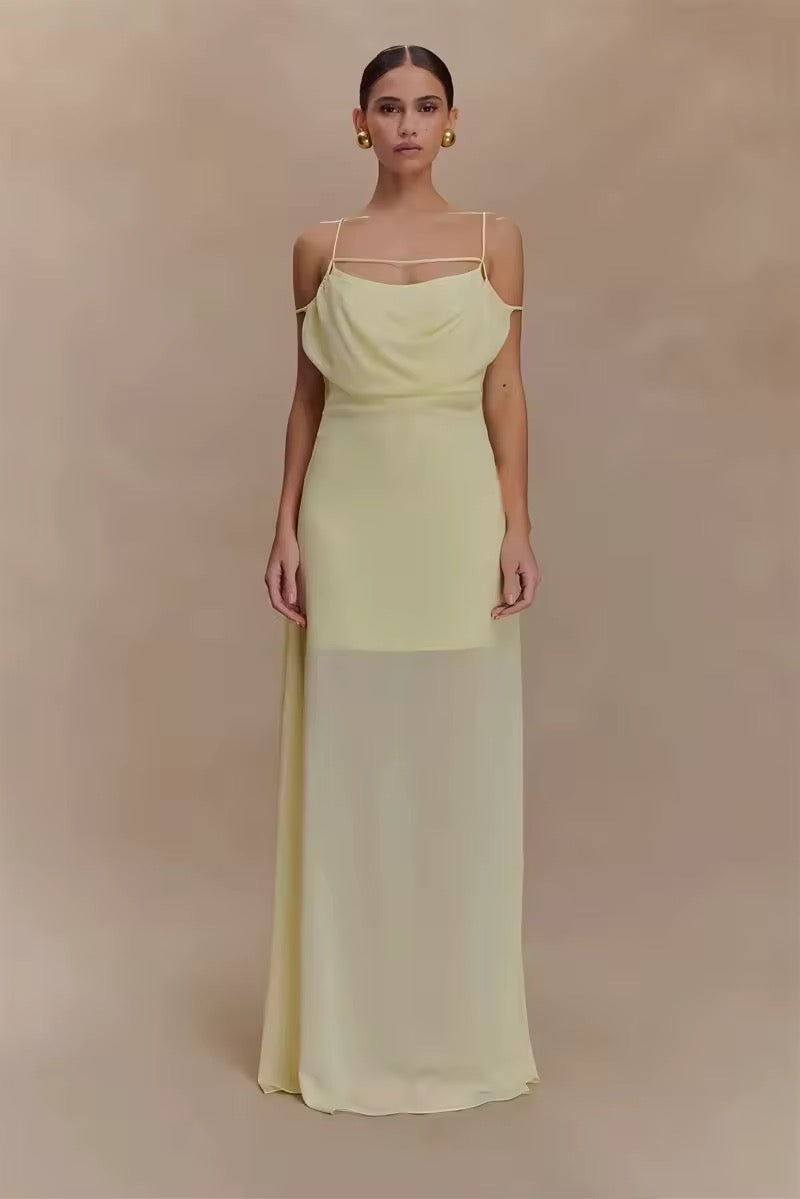 Elegant Drape Kleid