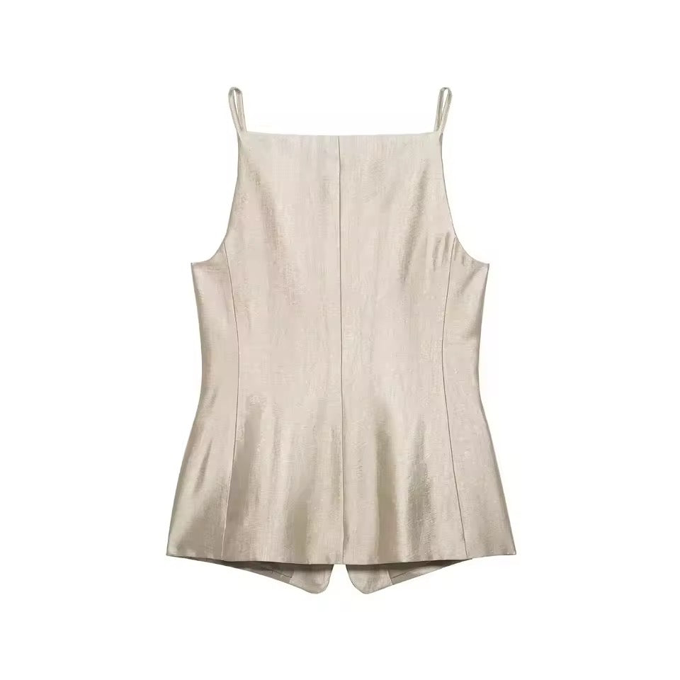 Champagner Chic Zweiteiler