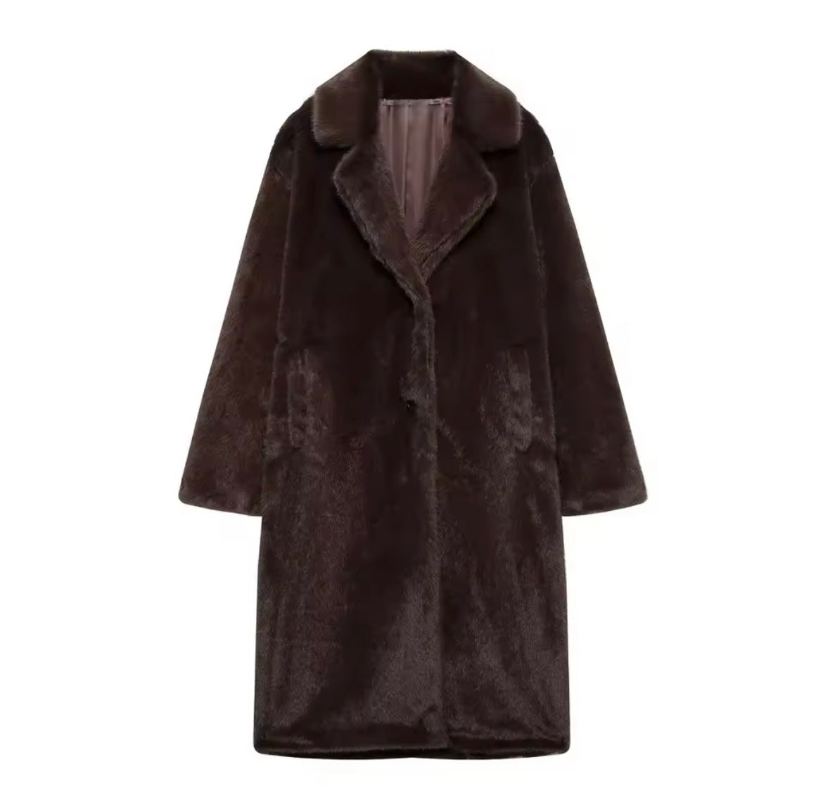 Luxury Faux Fur Mantel