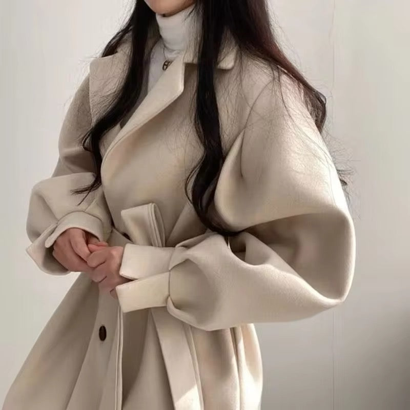 Eleganter Trenchcoat mit Gürtel für Damen