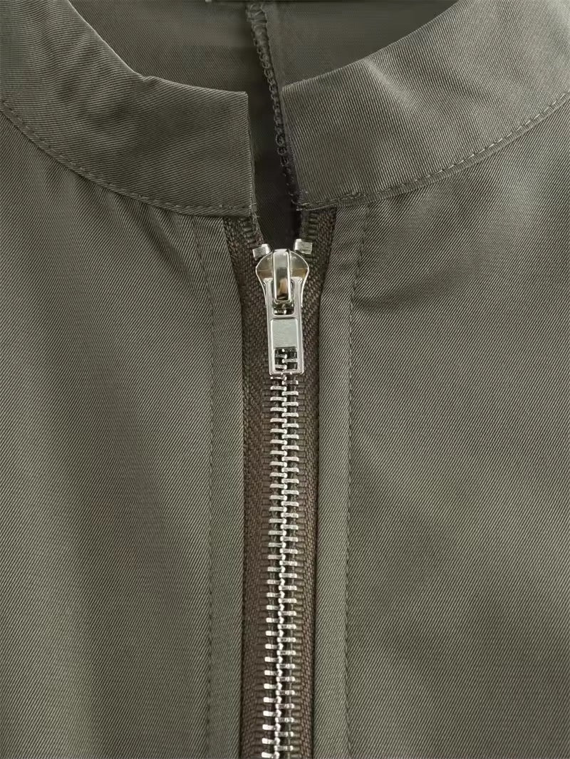 Midikleid mit Reißverschluss