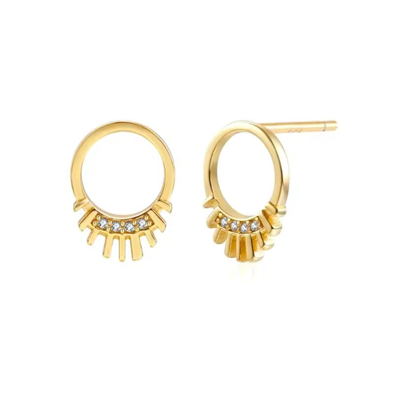 Sunray Hoop Ohrringe