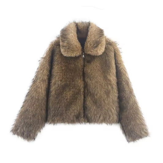 Faux Fur Jacke