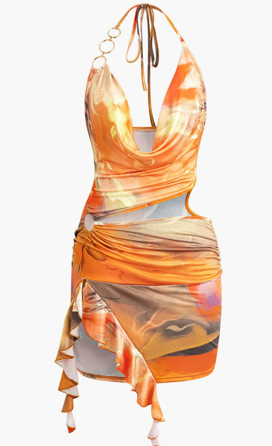 Kleid Peach