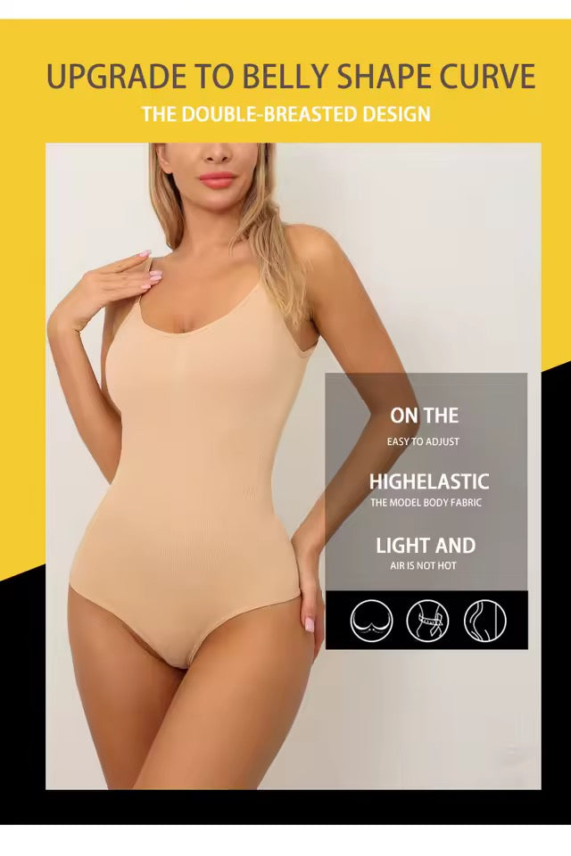 Body Shapewear mit verstellbaren Trägern