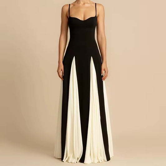 Eleganza – Zweifarbiges Abendkleid