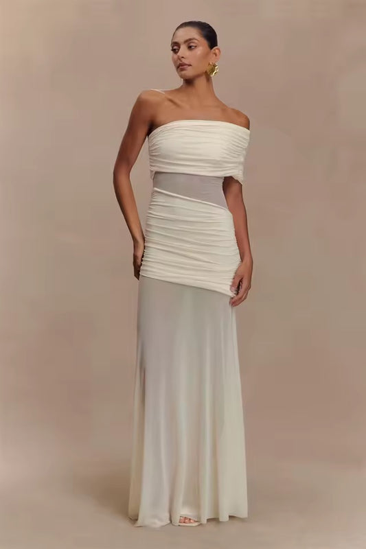 Elegantes Off-Shoulder Abendkleid