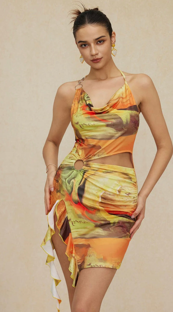 Kleid Peach