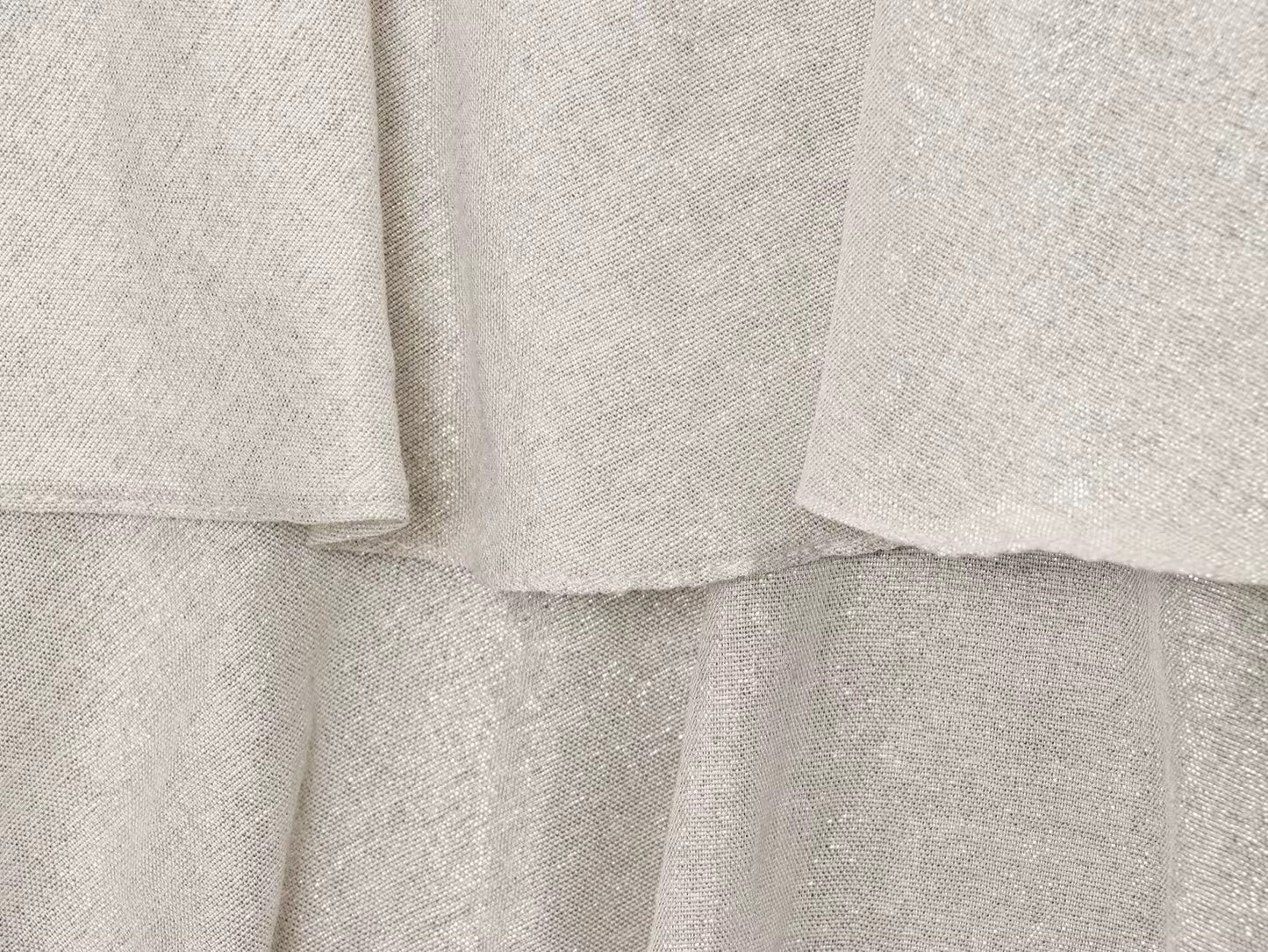 Glitzerndes Rüschen-Minikleid