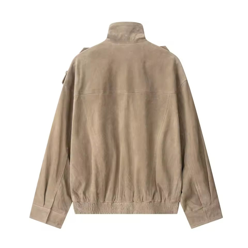Wildleder Bomberjacke
