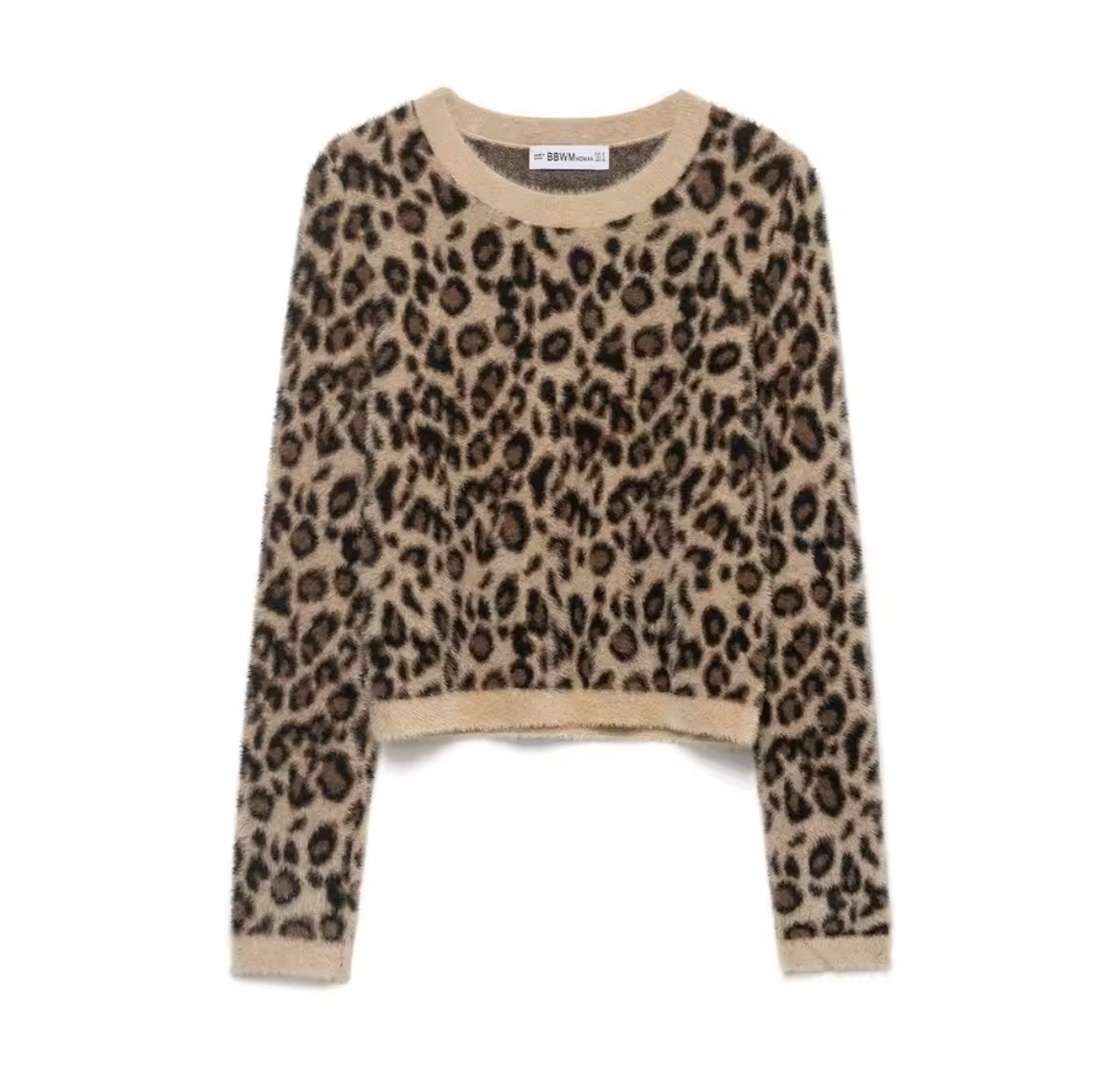 Leo Soft Touch Cropped Pullover