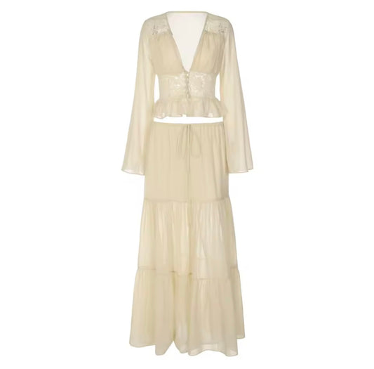 Luna Chiffon-Set