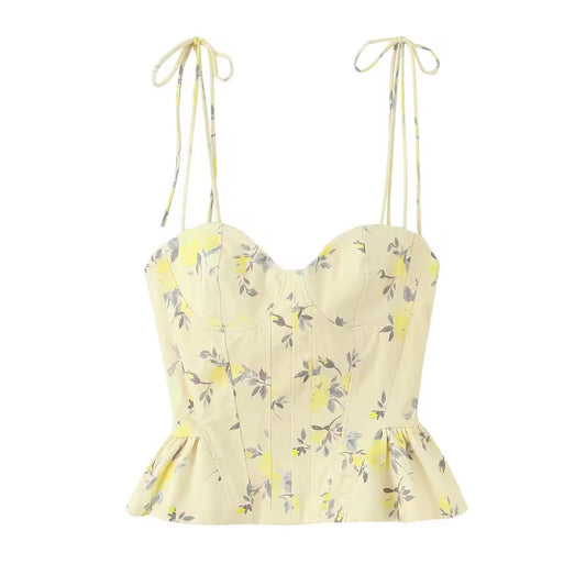 „Summer Bloom“ Corset Top