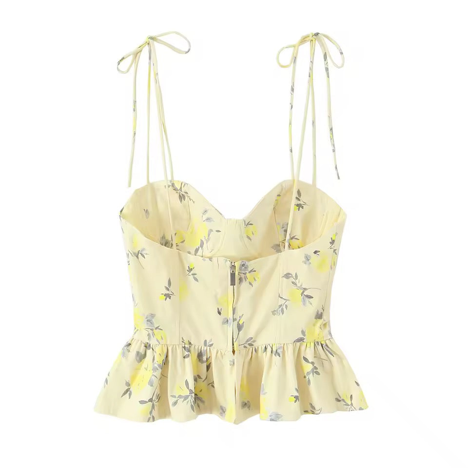 „Summer Bloom“ Corset Top
