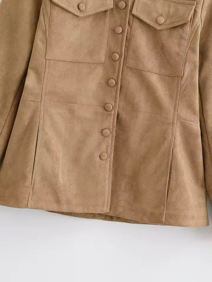 Utility-Jacke mit Stehkragen